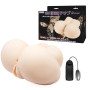 Мастурбатор двома входами та вібрацією GRACES Vibrating Pleasure Ass&Vagina, BM-009141