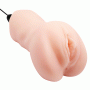 Мастурбатор з вібрацією CRAZY BULL - Realistic Pocket Pussy, BM-009228Z