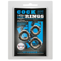 Набір із 3-х ерекційних кілець COCK THREE RINGS, BI-210263