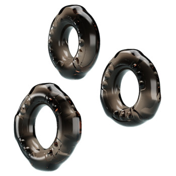 Набір із 3-х ерекційних кілець COCK THREE RINGS, BI-210263