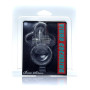 Ерекційне вібро кільце BOSS Rabbit Vibro Cock Ring Clear, BS6700049