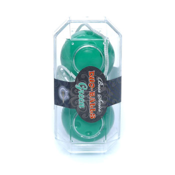 Вагинальные шарики Duo balls Green, BS6700025