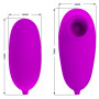 Вакуумный стимулятор с виброяйцом PRETTY LOVE - SUCTION & VIBRO-BULLETS, BI-014925