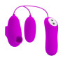 Вакуумный стимулятор с виброяйцом PRETTY LOVE - SUCTION & VIBRO-BULLETS, BI-014925