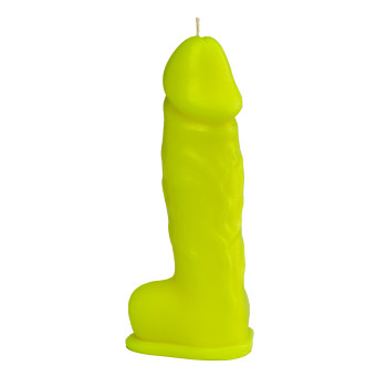 Свеча LOVE FLAME - Dildo L Yellow Fluor, CPS01-YELLOW