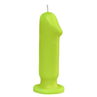 Свічка LOVE FLAME - Dildo S Yellow Fluor, CPS04-YELLOW