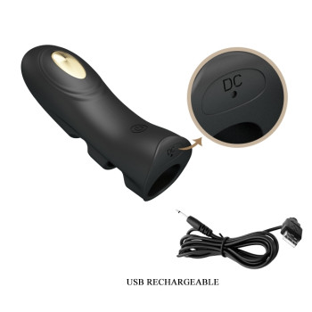 Кліторальний стимулятор на палець Pretty Love - PEGASUS Fingering Electric Vibrator, BI-014784