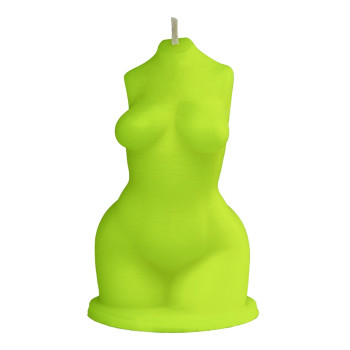 Свічка LOVE FLAME - Venus Yellow Fluor, CPS02-YELLOW