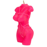 Свеча LOVE FLAME - Shibari II Pink Fluor, CPS13-PINK