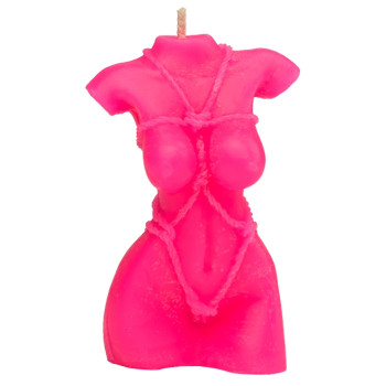 Свеча LOVE FLAME - Shibari II Pink Fluor, CPS13-PINK
