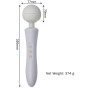 Вибромассажер Boss Series - Massager Ultra Powerful Big USB Black 20 Function, BS2200010