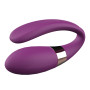 Вибромассажер для пар с пультом ДУ - Boss Series V-Vibe Purple USB 7 Function