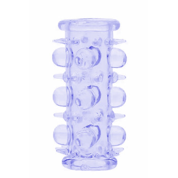 Насадка стимулирующая BOSS Stretchy Sleeve Blue, BS6700013