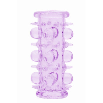 Насадка стимулирующая BOSS Stretchy Sleeve Purple, BS6700015
