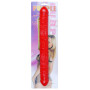 Подвійний фалоімітатор Boss Series: Flexible Double Dong Red, BS6700090