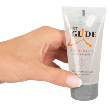 Гібридний гель-лубрикант Just Glide Performance, 50 ml