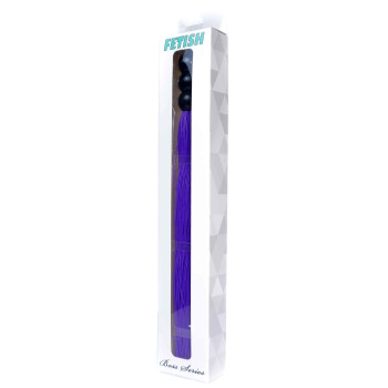 Силіконовий флогер (довжина 26 см) Fetish Boss Series - Silicone Whip Purple 10", BS6100039