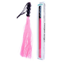 Силиконовый флогер ( длина 37 см ) Fetish Boss Series - Silicone Whip Pink 14", BS6100043