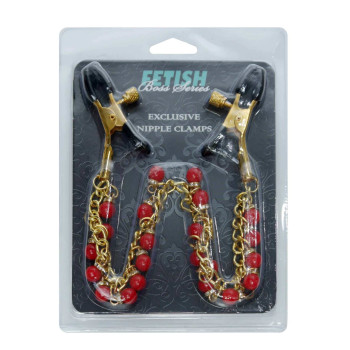 Зажимы для сосков Fetish Boss Series - №15 Exclusive Nipple Clamps, BS6100045