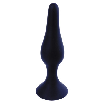 Анальный плаг Silicone Plug Black - Medium, BS6400092