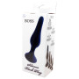 Анальный плаг Silicone Plug Black - Medium, BS6400092