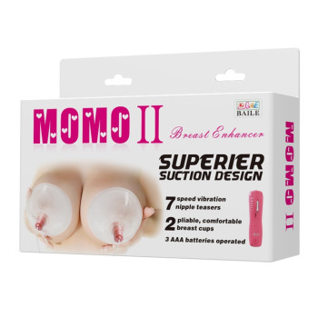 Вібромасажер для грудей BAILE - MOMO II Superier suction design, BI-014070-1