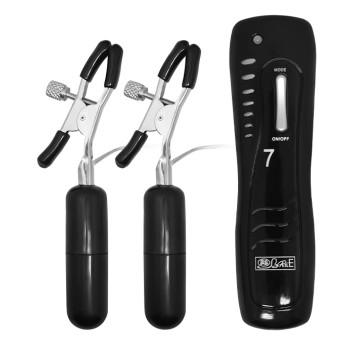 Вібростимулятор для грудей BAILE - Vibrating Nipple Clamps, BI-036020