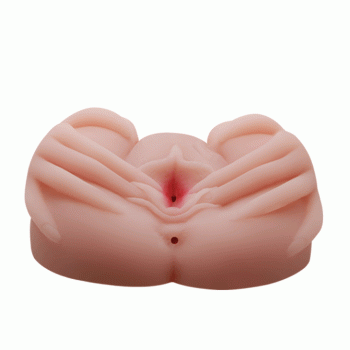 Мастурбатор вагіну та анус з вібрацією BAILE - French lady, Vibration Heating function, BM-009022