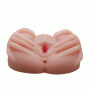 Мастурбатор вагіну та анус з вібрацією BAILE - French lady, Vibration Heating function, BM-009022