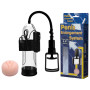 Вакуумная помпа для увеличения пениса с вибростимуляцией BAILE - Penis Enlargement System 9,8'' Vibration, BM-010066B
