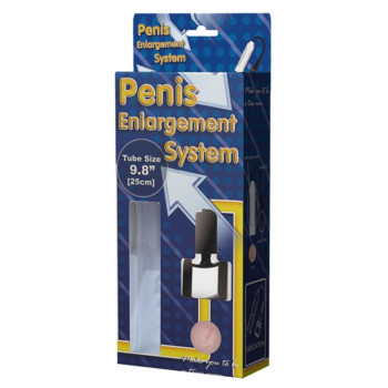 Вакуумная помпа для увеличения пениса с вибростимуляцией BAILE - Penis Enlargement System 9,8'' Vibration, BM-010066B
