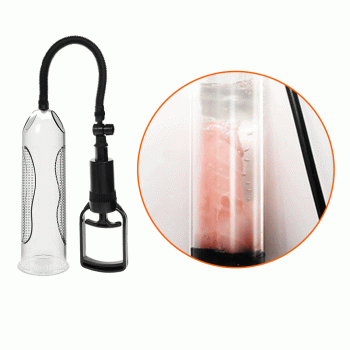 Вакуумная помпа для увеличения пениса с вибростимуляцией BAILE - Penis Enlargement System 9,8'' Vibration, BM-010066B