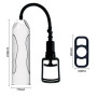 Вакуумная помпа для увеличения пениса с вибростимуляцией BAILE - Penis Enlargement System 9,8'' Vibration, BM-010066C