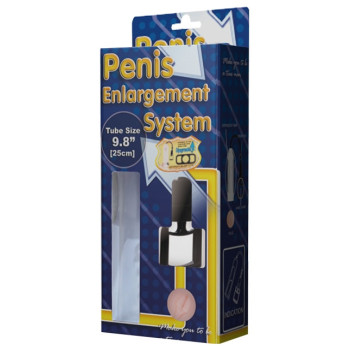 Вакуумная помпа для увеличения пениса с вибростимуляцией BAILE - Penis Enlargement System 9,8'' Vibration, BM-010066C