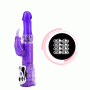 Вибратор с стимулятором клитора и функцией ротации BAILE - TRAVEL PARTNER Purple, BW-020236R