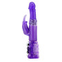 Вибратор с стимулятором клитора и функцией ротации BAILE - TRAVEL PARTNER Purple, BW-020236R