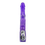 Вибратор с стимулятором клитора и функцией ротации BAILE - TRAVEL PARTNER Purple, BW-020236R