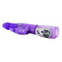 Вибратор с стимулятором клитора и функцией ротации BAILE - TRAVEL PARTNER Purple, BW-020236R