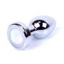 Анальний затор Boss Series - Jewellery PLUG Disco Flashlight S, BS6400007