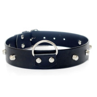 Ошейник из искуственной кожи с шипами Fetish Boss Series - Collar with studs, BS3300097