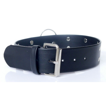 Нашийник зі штучної шкіри з шипами Fetish Boss Series - Collar with studs, BS3300098