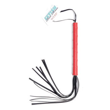 Флогер из коллекции Fetish Boss Series - Whip Red and Black (довжина 50 см), BS3300106