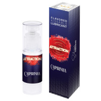 Оральний лубрикант на водній основі з ароматом кайпіріння Mai - Attraction Flavored Kissable Lubrikant Caipirinha, 50 ml
