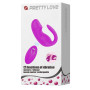 Вібратор для пар Pretty Love - 12 vibration functions, бездротовий контроль, BI-014482W