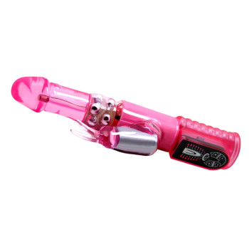 Вибратор с стимулятором клитора и функцией ротации BAILE - Pleasurizer Legend toyz, 8 vibration functions 8 rotation functions, BW-043005