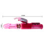 Вибратор с стимулятором клитора и функцией ротации BAILE - Pleasurizer Legend toyz, 8 vibration functions 8 rotation functions, BW-043005