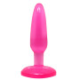 Анальна пробка на присосці "Butt plug" BI-017001 Pink