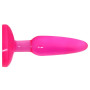 Анальна пробка на присосці "Butt plug" BI-017001 Pink