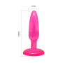Анальна пробка на присосці "Butt plug" BI-017001 Purple