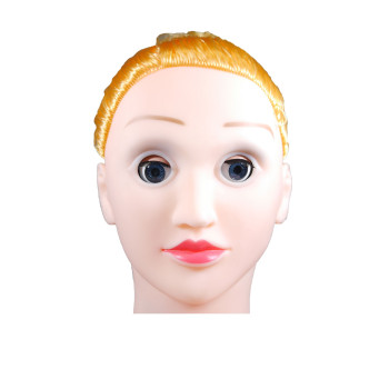 Надувна лялька зі вставкою з кібершкіри та вібростимуляцією BARBI 3D